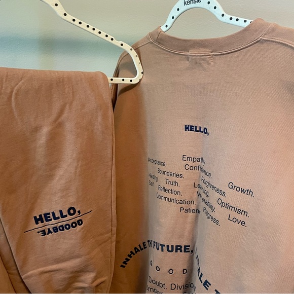 MAYFAIR HELLO/GOODBYE SWEAT SET - Picture 3 of 6